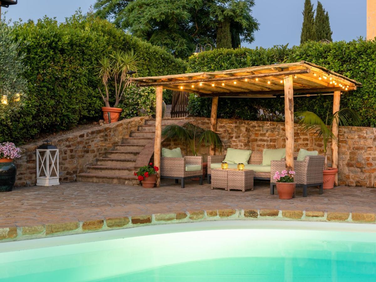 Podere Vergianoni Con Piscina E Vista Mozzafiato Tavarnelle Val di Pesa Eksteriør bilde